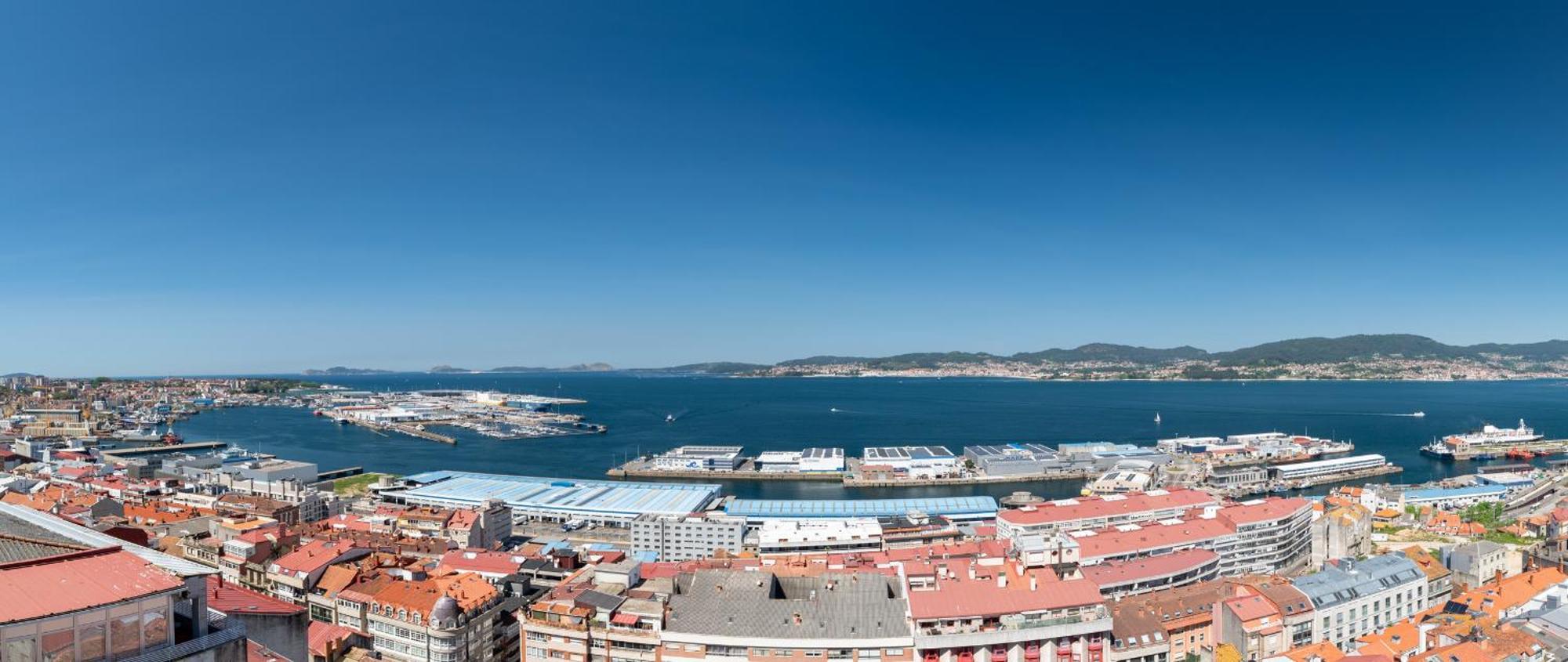 Ferienwohnung El Atico De La Ria Vigo Exterior foto